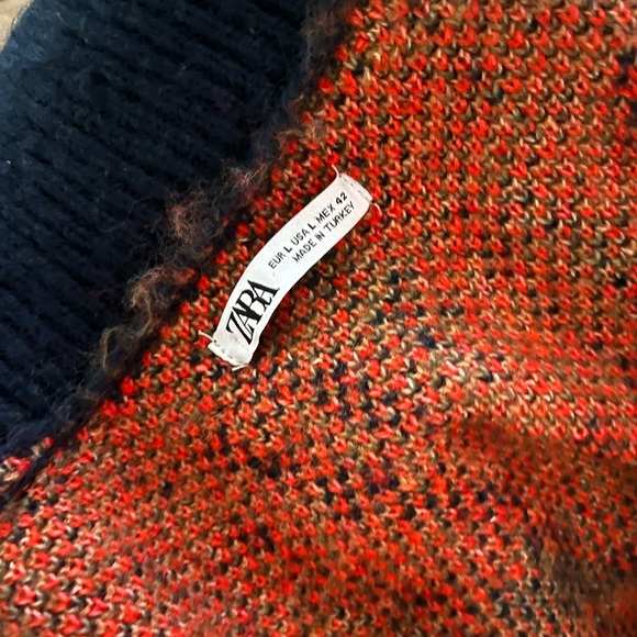 Zara Multicolor Male Knit Sweater - Picture 6 of 6
